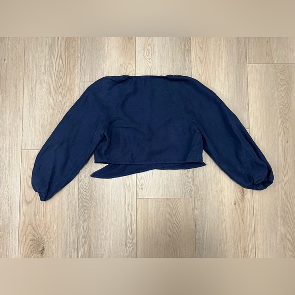 NWOTS Aritzia Wilfred Venus Linen Top - Picture 12 of 17